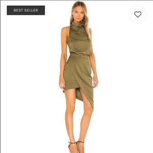 Elliatt Olive Green Dress
